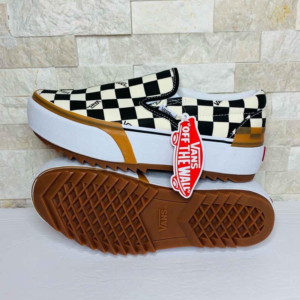 Classic Slip On Vans Era Stacked Platform